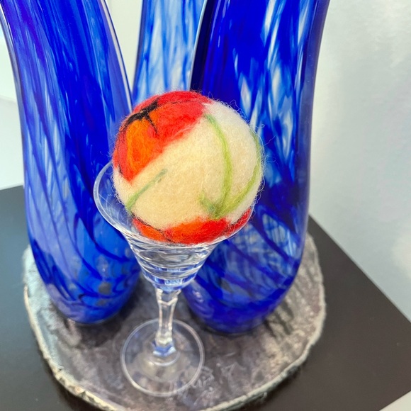 Hand crafted custom order needle felted eggs - Picture 3 of 16